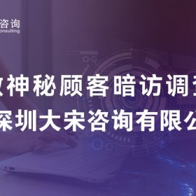 深圳大宋开展某银行深圳分行神秘顾客检查