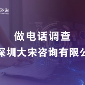 深圳大宋开展软件客户服务满意度电话调查