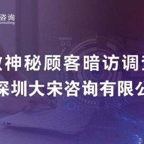 深圳大宋开展汽车经销商售后服务神秘顾客调查