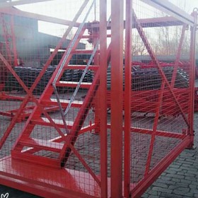 安全梯笼施工「合新建筑」施工爬梯/香蕉式爬梯规格@湖北武汉