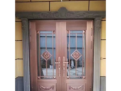 庭院铜门厂家，任丘市兴意门窗厂