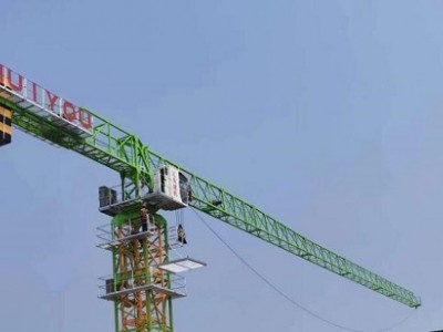 邢台宁晋QTZ80平头塔吊臂长60米平头