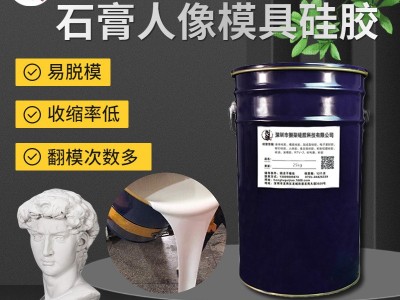 石膏摆件工艺品液体硅胶耐烧30度液