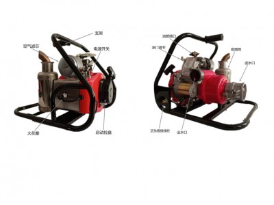森林消防高压灭火泵(便携式接力泵)