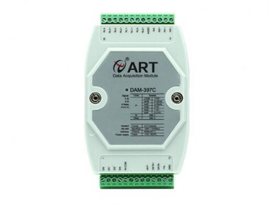 DAM397C采集模块4路AI  开关量转485Modbus