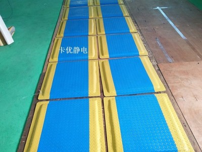 耐用防疲劳地垫，工业防滑脚垫，绿