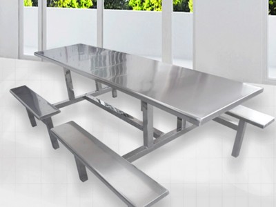 不锈钢加厚餐桌椅 环保耐用抗氧化性更强