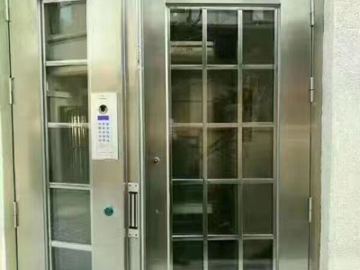 任丘不锈钢对讲门生产厂家，河北楼