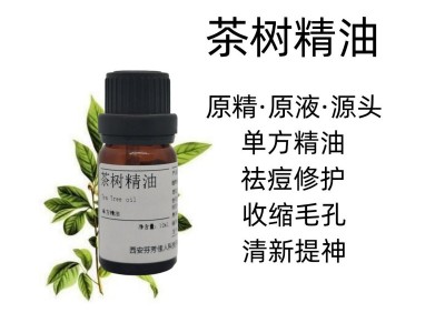 茶树精油10ml单方精油眼睛除螨祛痘面部护肤净化美容