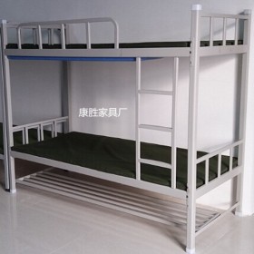 学校双层上下铺床 层叠结构设计 能够节省不少的宿舍空间