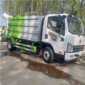 小型洒水车5方洒水带雾炮小型抑尘车厂家直销价格表