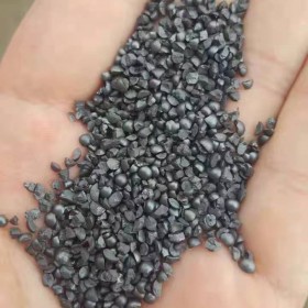 喷砂除锈金属磨料铸钢砂，菱角钢砂厂家晟博安