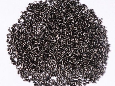 除锈磨料标准1.5-1.5mm钢丝切丸，切丸厂家山东晟博安