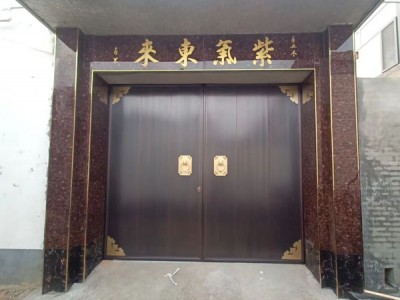 宾馆铜门生产安装厂家，商业场所铜