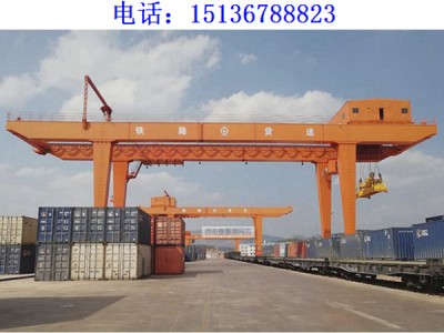 广东潮州自动化集装箱门机厂家讲解
