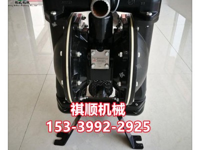 BQG450/0.2隔膜泵流量压力矿用气动