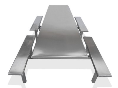 东莞康胜连体不锈钢餐桌 受力均匀更稳固 安全性强