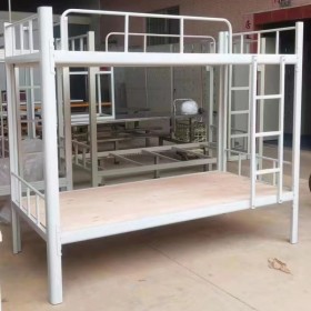 学校加厚型材上下铺床 简约风格设计 适合很多场景使用