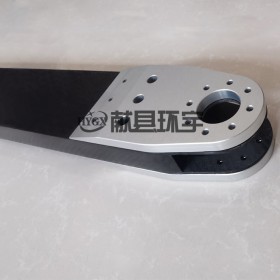 环宇加工定制碳纤维机械臂 重量轻 强度高 机器人连接杆