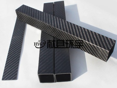 度优质伸缩方管多规格轻重量3K碳纤维管