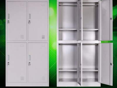 厂家供应钢制四门更衣柜 更方便大家整理衣物