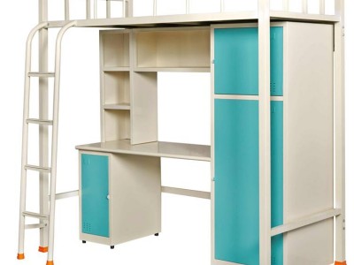 学校宿舍加厚组合床 上床下桌组合设计耐用更坚固