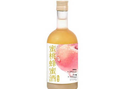 蜜桃蜂蜜酒女士低度露酒小批量生产159O5373071