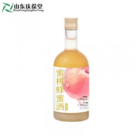 蜜桃蜂蜜酒女士低度露酒小批量生产159O5373071