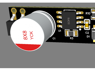 220V降3.3V或3V非隔离电源ic芯片WT5116