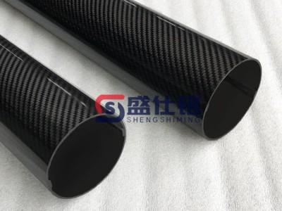 盛仕铭3K碳纤维管加工 厂家直营 质量有保障 亮光机械性碳管