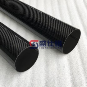 盛仕铭3K碳纤维管加工 厂家直营 质量有保障 亮光机械性碳管