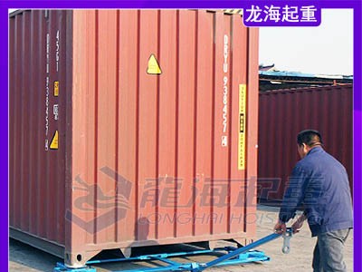 物流仓库集装箱整理使用什么工具省时省力？