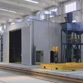 全自动喷砂房异形尺寸支持定制