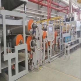 无溶剂人造革生产线机械设备