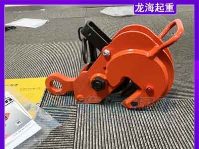 码头钢板搬运用横吊无伤钢板夹钳,5倍以上安全系数