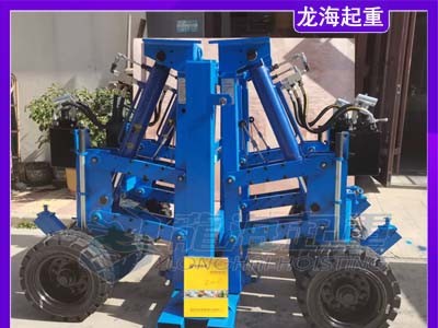 物流园集装箱短途运输用集装箱搬运机,转弯半径小