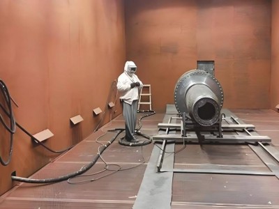 无需土建无基础喷砂房工业涂装高效除锈解决方案