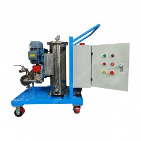 JHGL-50手推式滤油小车，过流部件不锈钢