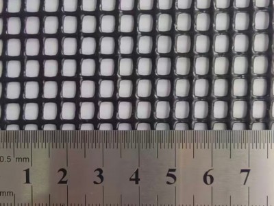 厂家供应PVC塑胶网箱包涂塑网布手袋沙滩渔具12针塑胶网眼布