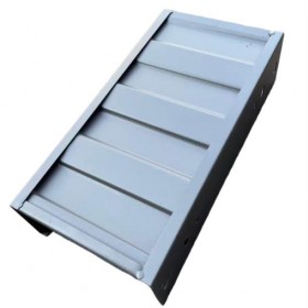 镀锌喷塑一体成型模压型 瓦楞式电缆桥架 耐腐蚀 抗氧化