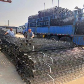 不锈钢骨架耐酸碱耐腐蚀有机硅袋笼喷塑除尘骨架