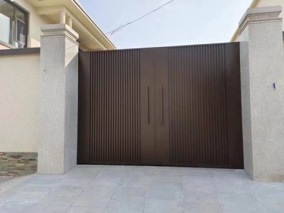 卓昂铝艺门、农村铝艺门生产安装，