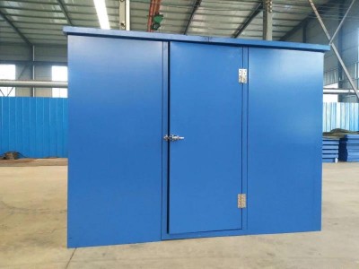 山东章丘鑫华东牌罗茨风机厂家配套产品风机隔音罩