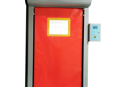 PVC自复位卷帘门使用安全控制解析