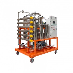 TYD系列双级不锈钢变压器真空滤油机，过流部件全不锈钢