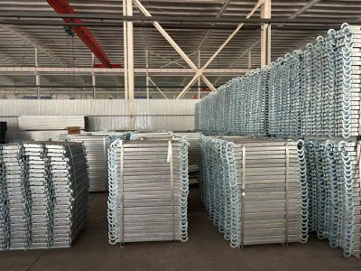 盘扣式脚手架走道钢踏板，建筑热镀锌筑钢跳板厂家