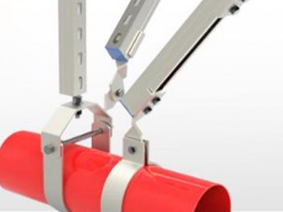 供应管道侧纵双向抗震支架 支持定制