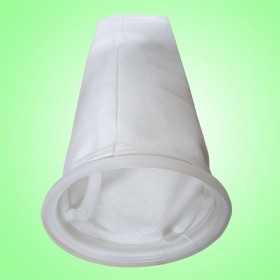 防冻液钢圈塑料圈除油常规滤袋五线缝单丝无纺过滤袋