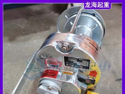 手动绞盘操作费力？GM-GS机械效率高手扳力比传统轻40%
