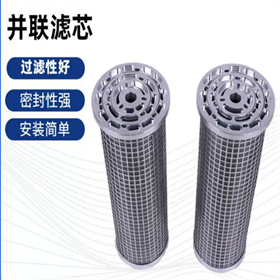 电厂汽轮机润滑油滤芯 不锈钢三并联滤器